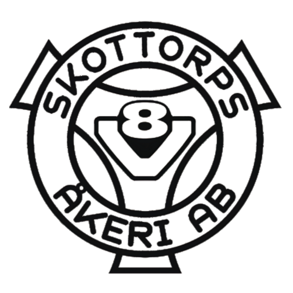 Skottorps Åkeri AB svart logotyp på vit bakgrund